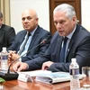 Bí Thư thứ nhất, Chủ tịch Cuba Miguel Díaz-Canel Bermúdez khẳng định quan hệ Việt Nam-Cuba là một hình mẫu có một không hai trên thế giới. (Ảnh: Việt Hùng/TTXVN)