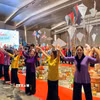 Biểu diễn các tiết mục nghệ thuật sẽ diễn ra tại Lễ hội Tận hưởng Đà Nẵng 2026. (Ảnh: Trần Lê Lâm/TTXVN)