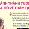 Thông tin chi tiết về tượng “Bác Hồ về thăm quê” mới được khánh thành