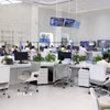 Hoạt động tại doanh nghiệp trí tuệ nhân tạo tại Quảng Tây, Trung Quốc. (Ảnh: Công Tuyên/TTXVN)