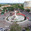 Lễ hội Cà phê Buôn Ma Thuột lần thứ 9 năm 2025 thu hút hơn 250.000 lượt du khách trong và ngoài nước. (Ảnh tư liệu: Tuấn Anh/TTXVN)