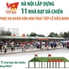 Hà Nội: Lắp dựng 11 nhà bạt dã chiến phục vụ nhân dân xem trực tiếp lễ diễu binh