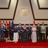 Các đại biểu tại cuộc họp Ủy ban chung ASEAN-Trung Quốc lần thứ 27. (Ảnh: TTXVN phát)