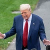 Tổng thống Mỹ Donald Trump phát biểu với báo giới tại Nhà Trắng, Washington, D.C. (Ảnh: THX/TTXVN)