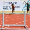 Vận động viên tích cực tập luyện chuẩn bị sẵn sàng cho SEA Games. (Ảnh: Minh Quyết/TTXVN)