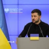 Tổng thống Ukraine Volodymyr Zelensky. (Nguồn: PAP/TTXVN)