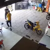 Ảnh chụp màn hình từ camera an ninh.