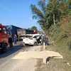 Hiện trường vụ tai nạn. (Nguồn: Báo Công lý)
