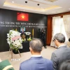 Trang nghiêm lễ viếng nguyên Chủ tịch nước Trần Đức Lương trên thế giới