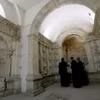Bên trong bảo tàng cổ đại Damascus, Syria. (Nguồn: AFP)