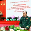 Thượng tướng Phùng Sĩ Tấn, Phó tổng Tham mưu trưởng Quân đội Nhân dân Việt Nam chủ trì buổi lễ. 