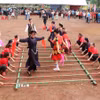 Cộng đồng dân tộc Tày, Nùng nhiều năm qua vẫn gìn giữ và phát huy nét đẹp truyền thống, trong đó nổi bật là Lễ hội Lồng Tồng. Trong ảnh: Nhảy sạp tại lễ hội Lồng Tồng. (Ảnh: TTXVN)