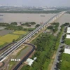Cầu Nhơn Trạch nối Thành phố Hồ Chí Minh và Đồng Nai, thuộc Dự án thành phần 1A, tuyến Vành đai 3 Thành phố Hồ Chí Minh chính thức đưa vào khai thác. (Ảnh: Sỹ Tuyên/TTXVN) 