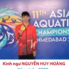 Nguyễn Huy Hoàng giành Huy chương Vàng Giải vô địch thể thao dưới nước châu Á 