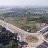 Hai nhánh của đường trục trung Biên Hòa, nhánh 1 được đề xuất đặt tên Nguyễn Văn Linh, nhánh 2 tên Minh Mạng. (Ảnh: Công Phong/TTXVN)
