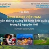 Tọa đàm với chủ đề “Định danh Việt Nam - Truyền thông quảng bá hình ảnh quốc gia trong kỷ nguyên mới,” là một trong những hoạt động quan trọng nhằm xây dựng một chiến lược toàn diện để lan tỏa giá trị Việt Nam trong giai đoạn phát triển mới. (Ảnh: Vietnam+)
