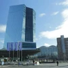 Trụ sở Ngân hàng Trung ương châu Âu (ECB) ở Frankfurt, Đức. (Ảnh: THX/TTXVN)