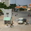 Mộc Bài là cửa ngõ đường bộ lớn nhất phía Nam kết nối Việt Nam với Campuchia, các nước ASEAN và Tiểu vùng sông Mê Kông mở rộng. (Ảnh: Giang Phương/TTXVN)