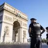 Cảnh sát Pháp tại thủ đô Paris. (Ảnh: Kyodo/TTXVN)
