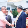 Tổng Bí thư, Chủ tịch nước Tô Lâm và Phu nhân đến Manila, bắt đầu chuyến thăm cấp Nhà nước tới Philippines. (Ảnh: Thống Nhất/TTXVN)