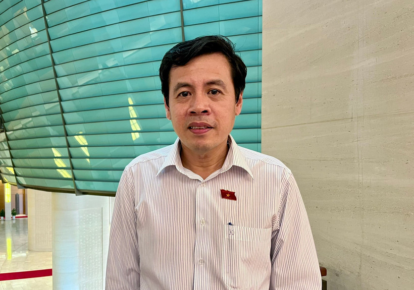 Đại biểu Trần Anh nhấn mạnh đợt sửa đổi Hiến pháp lần này mang tính bước ngoặt, tạo tiền đề quan trọng cho việc sắp xếp, tinh gọn bộ máy Nhà nước.