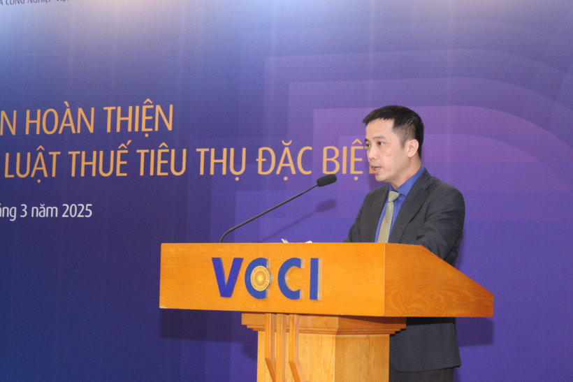VCCI đưa ra kiến nghị chưa xem xét tăng thuế và bổ sung mặt hàng chịu thuế tiêu thụ đặc biệt tại thời điểm này để tránh tác động bất lợi đến thị trường và cộng đồng doanh nghiệp. (Ảnh: Vietnam+)
