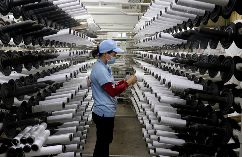 Chỉ số sản xuất toàn ngành công nghiệp (IIP) ước tính tăng 21,5% so với cùng kỳ năm 2025. (Ảnh: Vietnam+)