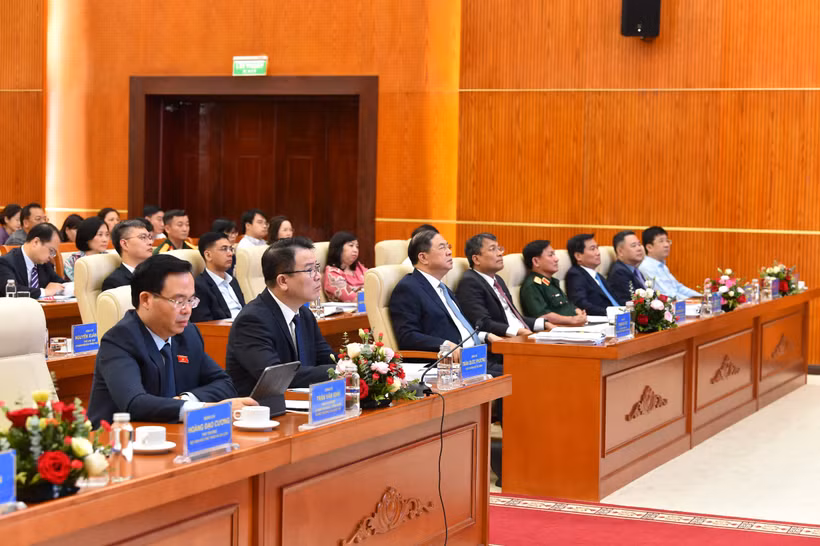 Quy hoạch tổng thể quốc gia đã xác định mục tiêu phát triển: Phấn đấu đến năm 2030 là nước đang phát triển có công nghiệp hiện đại, thu nhập trung bình cao. (Ảnh: Vietnam+)