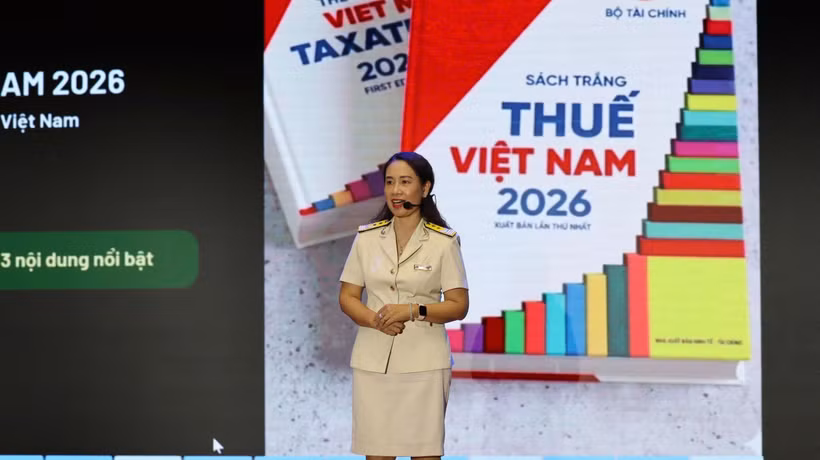 Ngày 12/5, Bộ Tài chính lần đầu tiên ra mắt Sách Trắng Thuế Việt Nam. (Ảnh: Vietnam+)