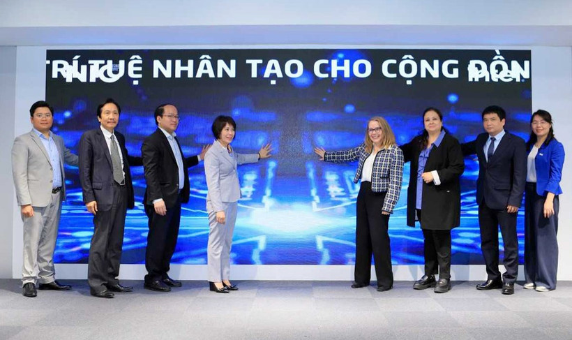 Sáng kiến “Trí tuệ nhân tạo cho cộng đồng” là một chương trình tự học trên phạm vi toàn quốc dành cho mọi công dân Việt Nam. (Ảnh: BTC/Vietnam+)