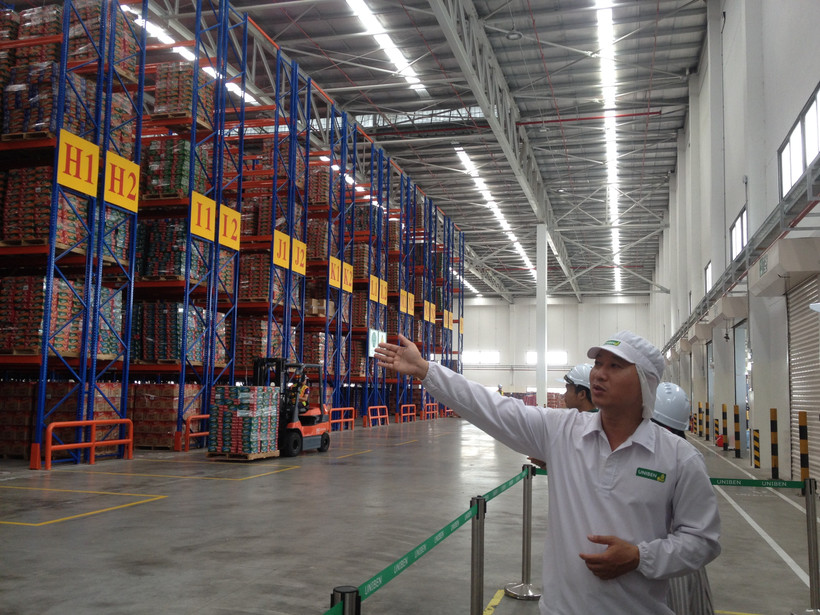 Tốc độ tăng trưởng chỉ số sản xuất công nghiệp tháng Bảy so với tháng trước của một số địa phương có sự phân hóa. (Ảnh: Vietnam+)