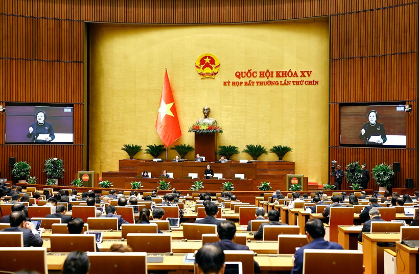 Bộ trưởng Phạm Thị Thanh Trà nhấn mạnh tương tự như Luật Tổ chức Chính phủ, việc xây dựng Luật Tổ chức chính quyền địa phương (sửa đổi) tập trung vào ba vấn đề cốt lõi. (Ảnh: TTXVN)