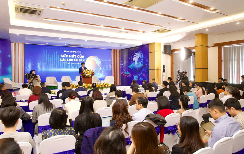Hội thảo “Phát triển kinh tế số trong kỷ nguyên mới”, do Báo Tài chính - Đầu tư tổ chức vào ngày 25/11. (Ảnh: Vietnam+)
