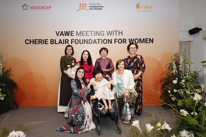 Tại buổi làm việc, hai bên đã giới thiệu tầm nhìn chiến lược, các giá trị cốt lõi và những hoạt động trọng tâm đang triển khai nhằm hỗ trợ phụ nữ và nữ doanh nhân trên toàn thế giới. (Ảnh: Vietnam+)