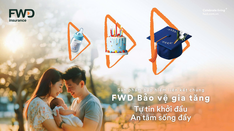 Sản phẩm bảo hiểm liên kết chung FWD Bảo vệ gia tăng là bước tiến mới trong hành trình thay đổi cảm nhận về bảo hiểm. (Ảnh: FWD/Vietnam+)
