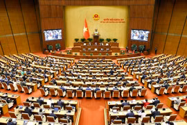 Quốc hội thảo luận về tháo gỡ vướng mắc trong hoạt động khoa học, công nghệ và đổi mới sáng tạo. (Nguồn: TTXVN)