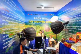 Quy mô thị trường bán lẻ thương mại điện tử hiện đứng thứ 3 tại khu vực Đông Nam Á. (Ảnh: Đức Duy/Vietnam+)