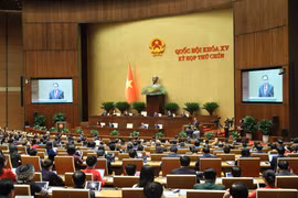 Kỳ họp thứ 9, Quốc hội khóa XV. (Ảnh: An Đăng/TTXVN)