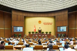 Kỳ họp thứ 9, Quốc hội khóa XV. (Ảnh: quochoi.vn)