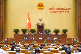 Kỳ họp thứ 9, Quốc hội khóa XV. (Ảnh: quochoi.vn)