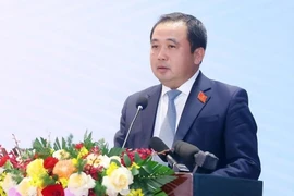 Ông Trần Đức Thắng giữ chức Bộ trưởng Bộ Nông nghiệp và Môi trường. (Ảnh: TTXVN)