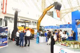 Phiên khai mạc Tuần lễ Công nghiệp và Công nghệ Việt Nam 2025 diễn ra sáng 12/11 tại Trung tâm Triển lãm Việt Nam (Đông Anh, Hà Nội). (Ảnh: PV/Vietnam+)