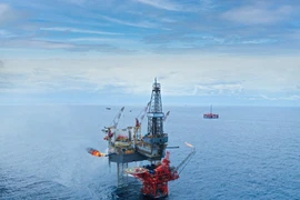 Dự án Đại Hùng giai đoạn 3 đón dòng dầu kỹ thuật đầu tiên vào cuối tháng 10/2024. (Ảnh: PV/Vietnam+)