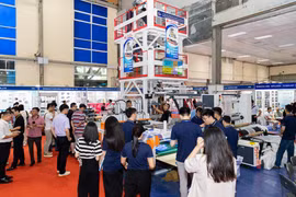 HanoiPlas 2025 sẽ trưng bày đa dạng các loại máy móc hiện đại, vật liệu tiên tiến, giải pháp tái chế bền vững. (Ảnh: PV/Vietnam+)