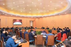 Chủ tịch Ủy ban Nhân dân thành phố Hà Nội Trần Sỹ Thanh đã chủ trì Hội nghị thành phố làm việc với các nhà khoa học để thực hiện Nghị quyết 57-NQ/TW của Bộ Chính trị, Nghị quyết 03/NQ-CP của Chính phủ nhằm phát triển khoa học, công nghệ, đổi mới sáng tạo và đào tạo nhân lực chất lượng cao