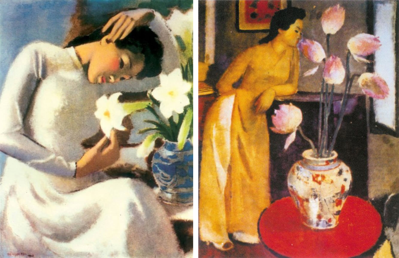 Chiêm ngưỡng tranh "song sinh" với bức Thiếu nữ bên hoa huệ nổi tiếng Chiêm ngưỡng tranh 'song sinh' với bức Thiếu nữ bên hoa huệ nổi tiếng