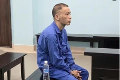 Bị cáo Trần Ánh Dương bị đưa ra xét xử tại phiên tòa.