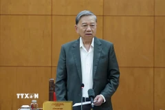 Tổng Bí thư Tô Lâm phát biểu. (Ảnh: Thống Nhất/TTXVN)