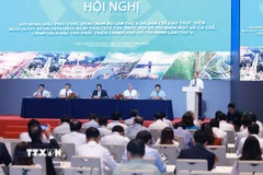 Hội nghị Hội đồng điều phối vùng Đông Nam Bộ lần thứ 6 và Ban Chỉ đạo thực hiện Nghị quyết số 98. (Ảnh: Dương Giang/TTXVN)