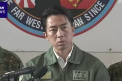 Bộ trưởng Quốc phòng Nhật Bản Shinjiro Koizumi. (Ảnh: NHK)